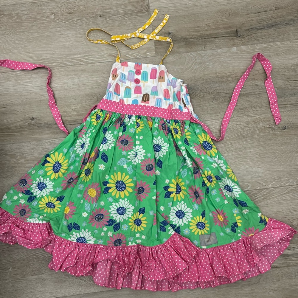 Eleanor Rose halter dress